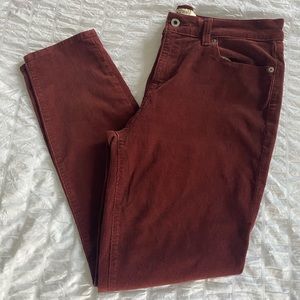 Lucky Brand Women’s Corduroy (Sofia Skinny) Jeans, Size 14/32.